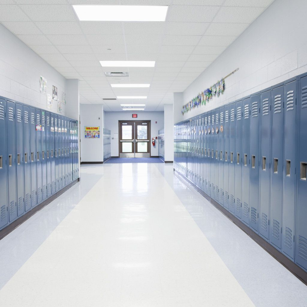 Clean School Hallway - School Cleaning and Janitorial Services